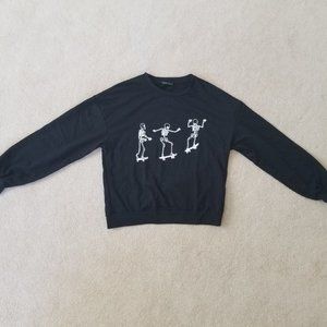 Skateboarding Skeleton Sweatshirt